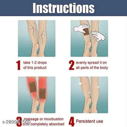 (12Pcs) Varicose Veins Treatment Patch Blood Circulation Patch - Springkart