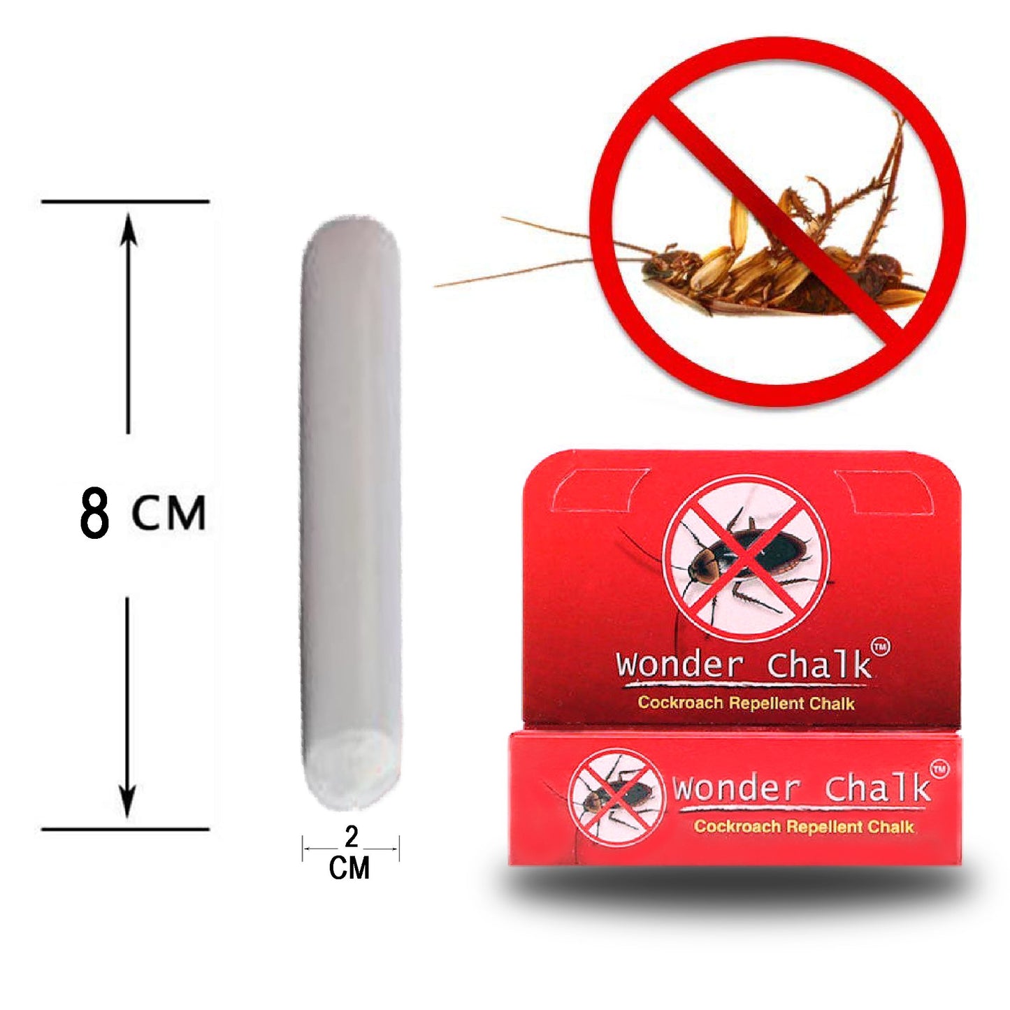 1314 Cockroaches Repellent Chalk Keep Cockroach Away From Home - Springkart