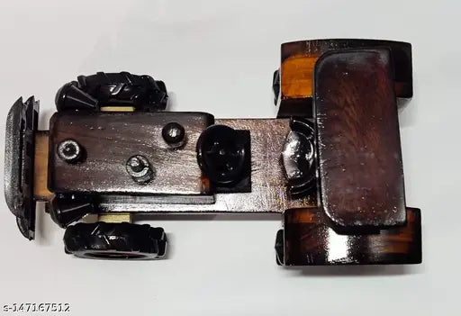 WOODEN BEAUTIFUL AND USEFUL TOY TRACTOR 1 PIECE / FARM TRACTOR TOY CAR - Springkart