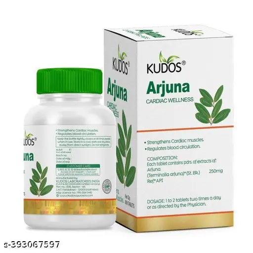 Arjuna Tab lets for Cardiac Wellnes,Cholesterol Regulation- 60 TAB - Springkart
