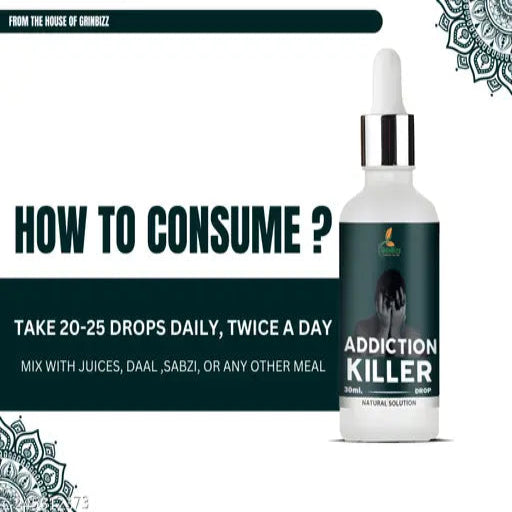 Addiction Killer Drop/No Side Effects (pack of 1) (30ml) - Springkart
