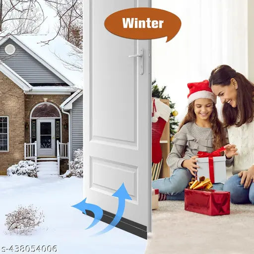 Door Rain Water Stopper Shade/door ac air stopper gate bottom gap filler - Springkart