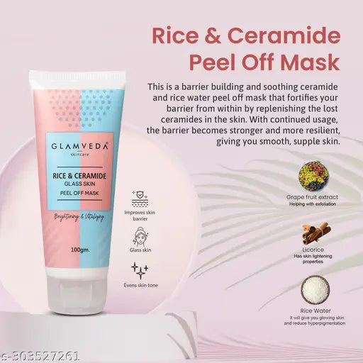 Korean Glass Skin Rice & Ceramide 7-Step Skincare Kit - Springkart