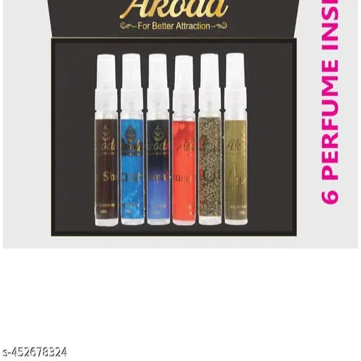 GUCCY LUXURY FRESH PERFUME PACK OF SIX WITH OUD PERFUME 6X10ML - Springkart