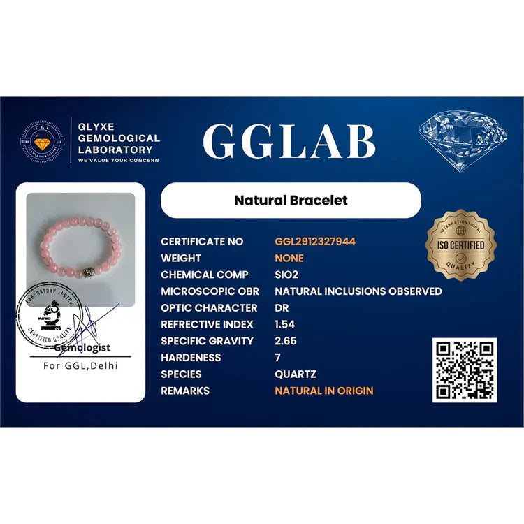 Pyrite Anklet with FREE Rose Quartz Lucky Bracelet