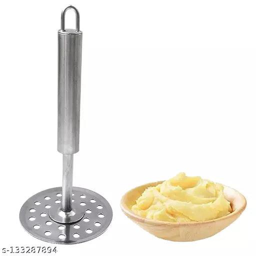 Stainless Steel Lemon Squeezer & Potato Masher Kitchen Tool Set - Springkart