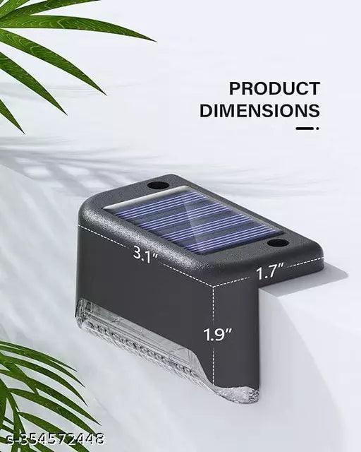 4tens Solar Deck Lights Outdoor 4 Pack Solar Waterproof LED - Springkart