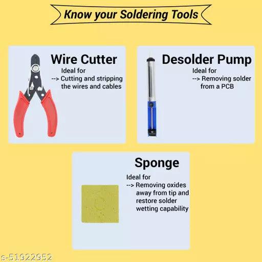 Electronic Gadget New 23 Items New Mobile Soldering and Desoldering Equipment Tool - Springkart
