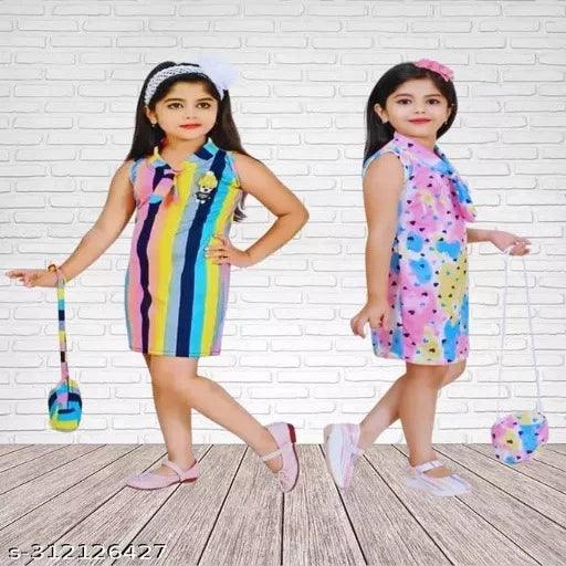 Classy and Pretty Girls Combo Dresses - Springkart