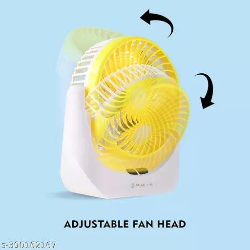 Mini Portable Fan, 2500 mAh Rechargeable USB,300° Adjustable Tilt Angle - Springkart