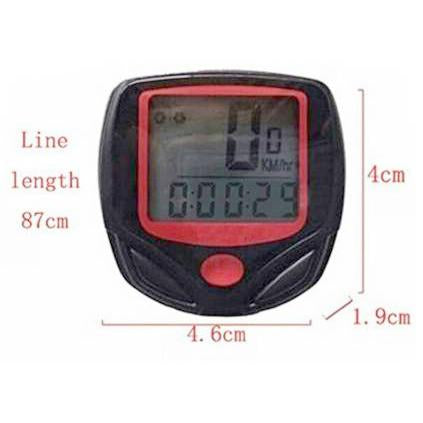 1539 Cycle Computer With Trip Distance And Timer Durable - Springkart