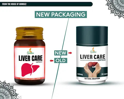 Liver Detoxer Capsule|Ayurvedic Healthy Liver Ki Dawa|Fatty Liver| (Pack Of 1)(30 Capsule) - Springkart