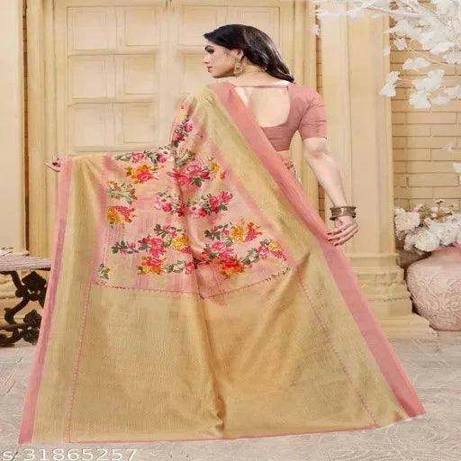 LIGHT WEIGHT COMFERTABLE WEAR MATERIAL ART SILK - KHADI MIX - Springkart