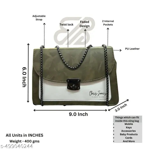 Trendy Stylish Women Slingbags