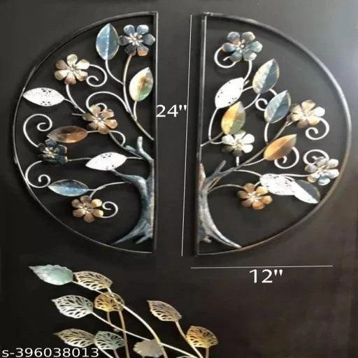 Metal Flower Decor Decorative Wall Art/Sculpture for Home Living Room - Springkart