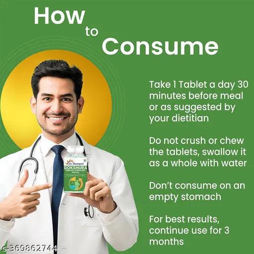 Dr.Morepen Gokshura & Multivitamin Men (Combo Pack)- 60 Tabs Each - Springkart