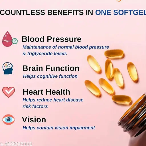 MADMEX Omega3 Capsule (30) + Multivitamin Tablet (30) , Omega3 MADMEX - Springkart