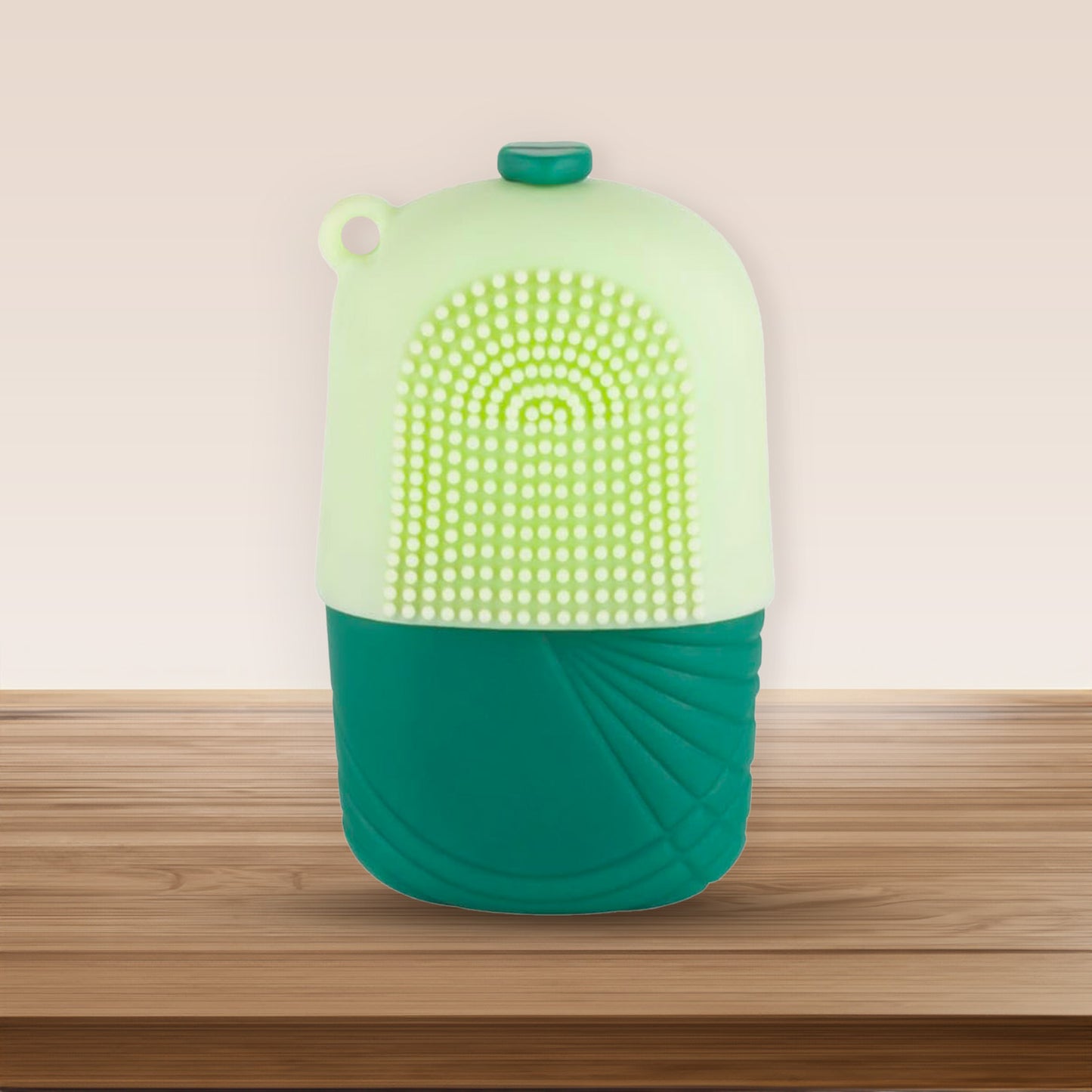 1227 Ice Roller Scrubber For Face Face Massager Reusable Silicone Facial Ice Roller For Glowing Tighten Skin (1 Pc) - Springkart