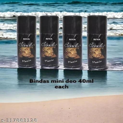 Mini Deo Perfume Body Spray 40ml (pack of 4pcs)- both mans and womans. - Springkart