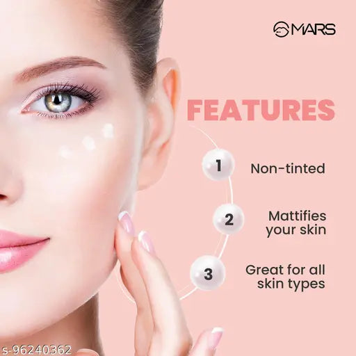 MARS Pore Cure Long Lasting Makeup Primer-30 ml (Transparent)