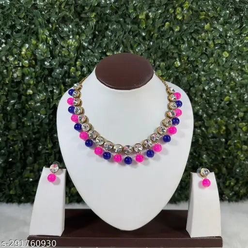 Beautiful Multicolor Necklace set - Springkart