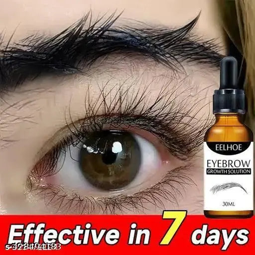 30ml Natural Castor Oil Hair Eyebrow Eyelash Growth Essence Natural Plant Essence 7 Days Fast Growth - Springkart