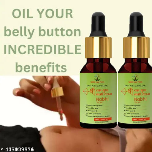 Nabhi Oil For Health and Beauty ForFat Burning Oil For Weight Loss Men & Women 30ML Pack Of 2 - Springkart