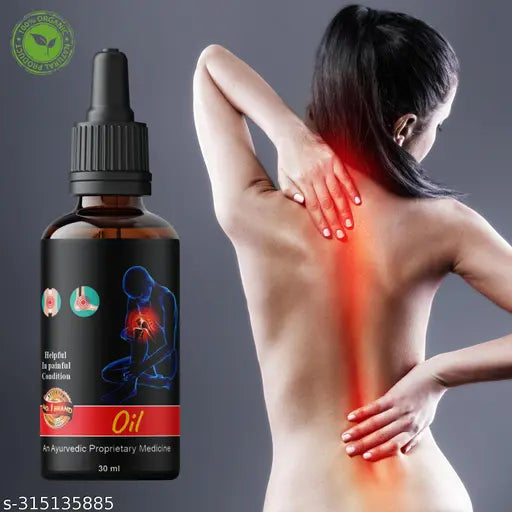 Ortho Joint Pain Relief Oil Ayurvedic Joint Pain Massage Oil Liquid - Springkart