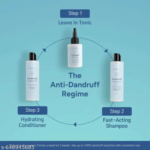 Anti Dandruff Defence Combo For Normal To Oily Hair|Anti-Dandruff Essentials To Control Excess Oil And Dandruff|Relieves Itchy Scalp