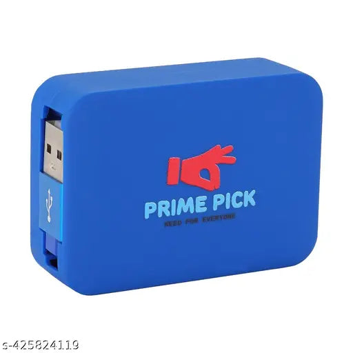 Multi Retractable 2.4A Fast Charger with Phone/Micro USB for All Android and iOS Smart Phones (Red) - Springkart