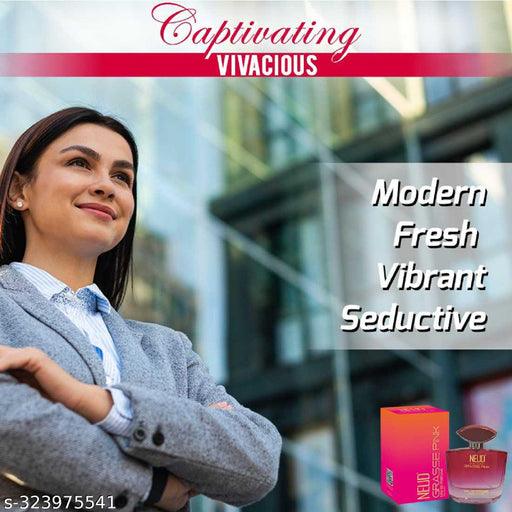 Grasse Pink Luxury Perfume for Women Long Lasting EDP - 1 Pack (100ml) - Springkart