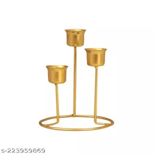 3 Tealight Designer Candle Holder & Stands - Springkart