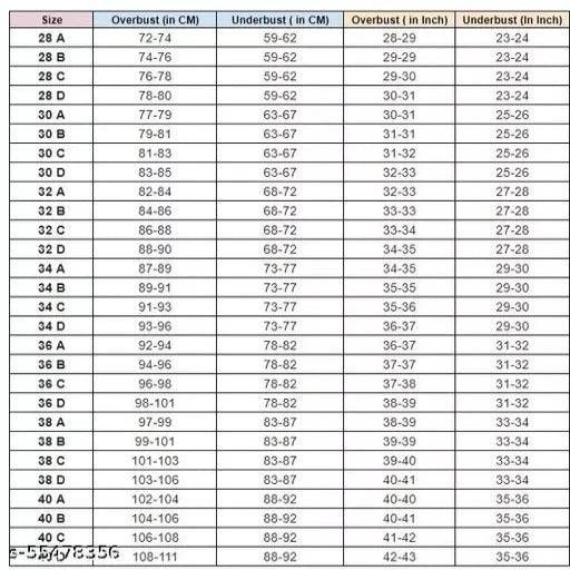 Cotton Hosiery Bra Pack of 5 - Springkart