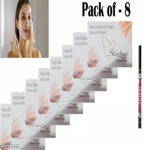 Skin Shine Cream & 1 Eyeliner Free Pack of - 8 - Springkart