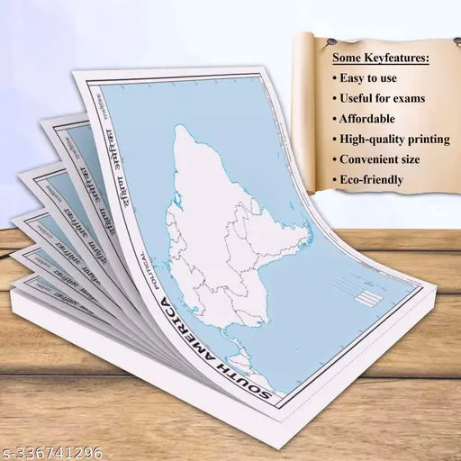 100 SOUTH AMERICA POLITICAL OUTLINE MAP FOR SCHOOL - Springkart