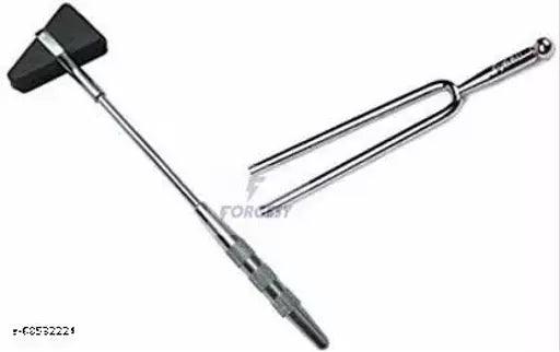 Triangular Reflex Hammer Taylor Pattern With Tuning Fork 256HZ (Set of 2) - Springkart
