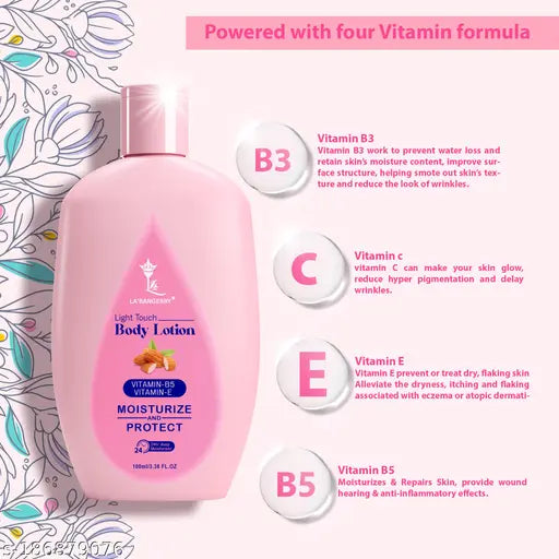 LA’BANGERRY Sunscreen Light Touch Body Lotion Cream,Face Cream and Moisturizer For All Skin Types (For men and Women)100ml(pack of 3) - Springkart