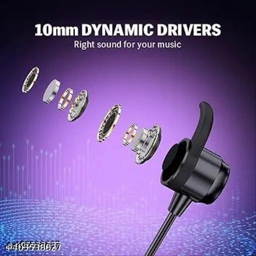 Neckband True Wireless Bluetooth Earphones with 8 Hours - Springkart