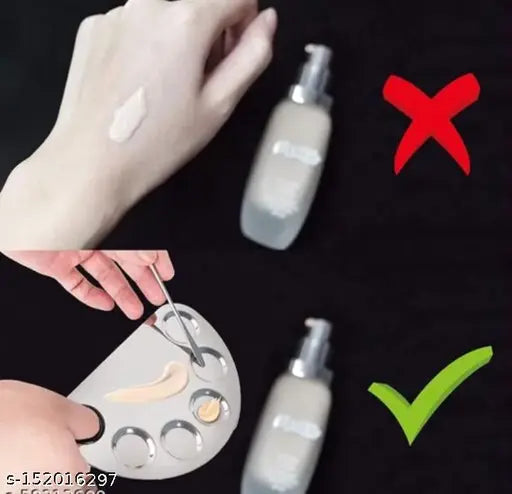 Makeup Spatula Tool, Makeup Mixing Tray, Foundation Palette and Spatula For Nail Art Eye Shadow Liquid Foundation Mixing - Springkart
