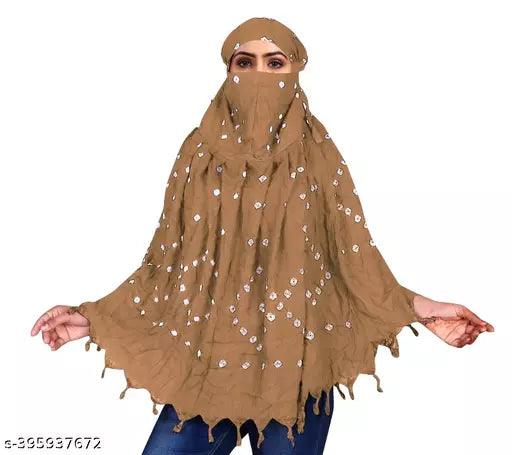 Women's & girls multicolor design Bandhani cotton Scarf/scarves. - Springkart