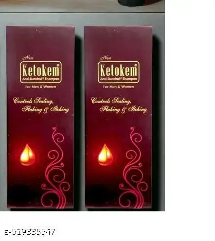 ketokem shampoo pack of 2 for flaking itching and scaling solution