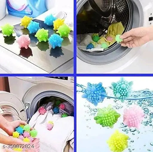Laundry Washing Balls for Machine Dryer Balls/Washing machine dryer balls (Pack of 10) - Springkart