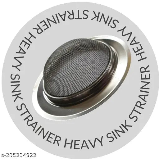 stainless steel sink jali fopor kitchen basin sink garbage stopper (pack of 2) buy1get1 steel sink drainer mesh
