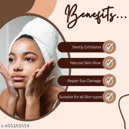 Kesar Chandan Face Wash, Skin Lightening & Tan Removal Face wash,Oil Controal & Remove Pigmentation Tan Removal Face Wash, All Skin Types(60ml) Pack of 2 - Springkart