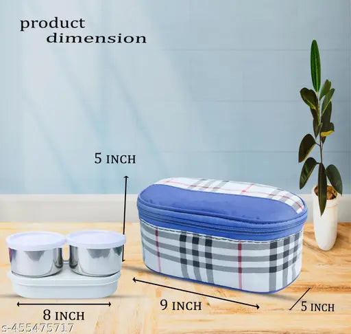 PREMIUM LUNCH BOX PACK OF 3 CONTAINERS & 1 BAG - Springkart