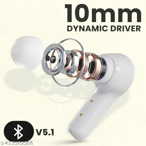M19 Bluetooth Headphone 5.1 Wireless Earbuds Touch Waterproof IP7X LED Digital Display Bluetooth Headset (Black, True Wireless) - Springkart