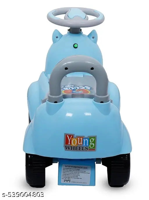 Aedee Kids Ride on Car Push Alon Swing Car Magic Car for Boys and Girls