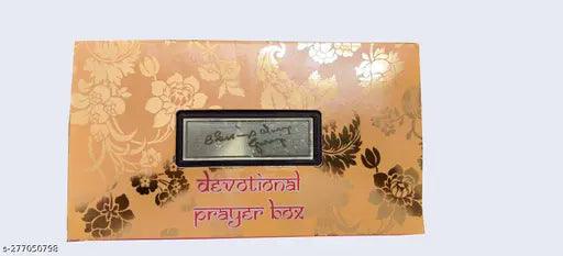 Guru ji Charan Paduka/Footprints Yantra Box With Guru ji And Shiv ji Frame - Springkart