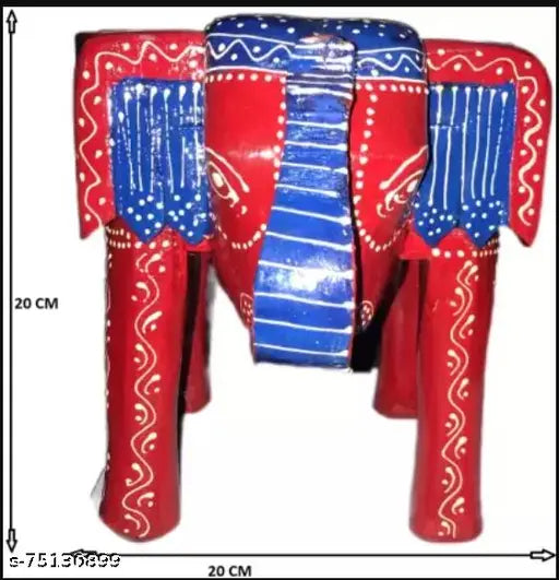 Wooden Elephant stool/décor stool/showpiece - Springkart