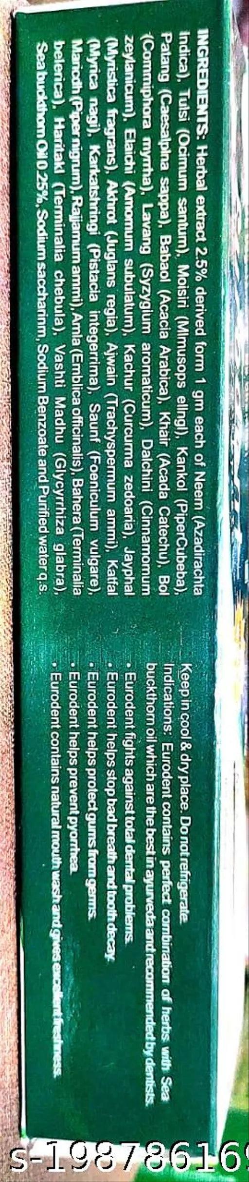 EURODENT TOOTHPAST - Springkart